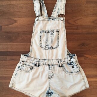 PARTY WAVE™ - bleach denim overall
